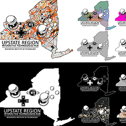 NYS Games HUB Logo Process