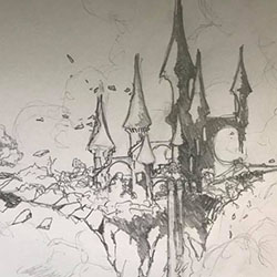 castle sketch